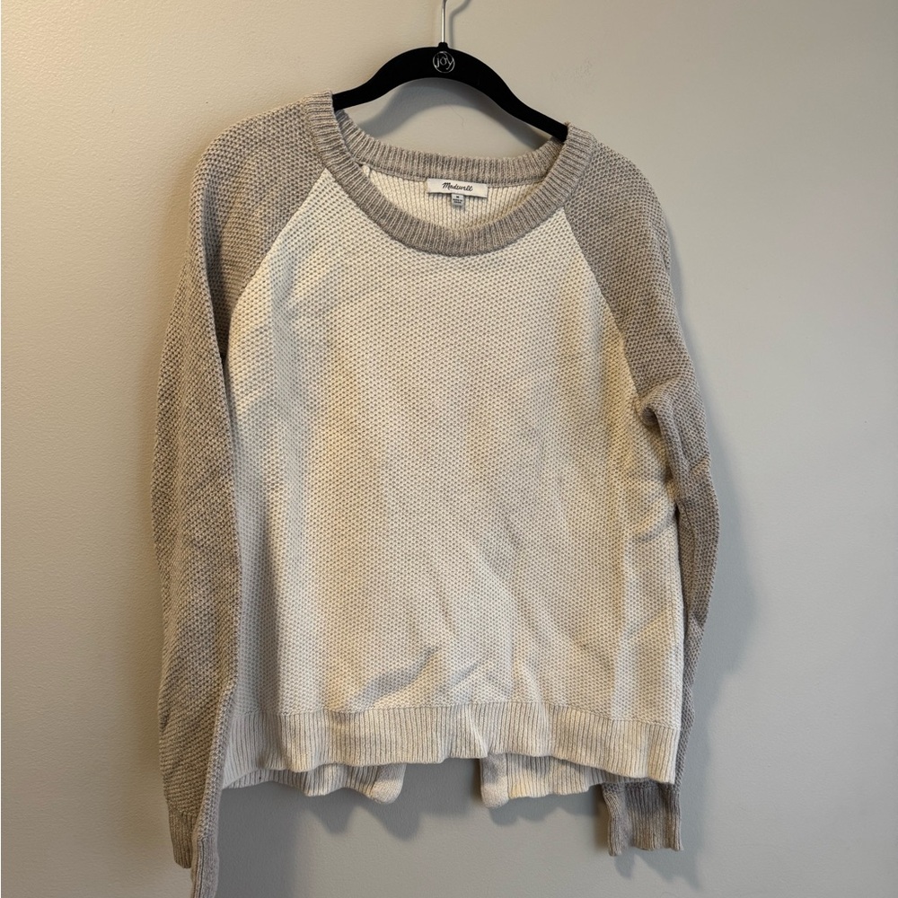 Madewell Province Cross-Back Pullover Sweater
